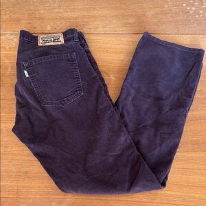 Levi's Men's Black Corduroy Pants